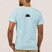 泥地の脅迫 Tシャツ (裏面)