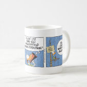 泥地の航空管制 コーヒーマグカップ (正面右)