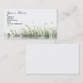 泥地の草の名刺 名刺 (正面/裏面)