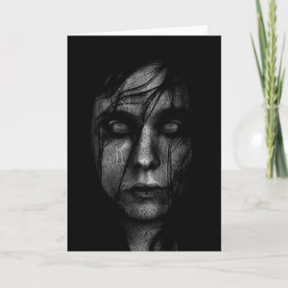 泥地の鬼の挨拶状 カード