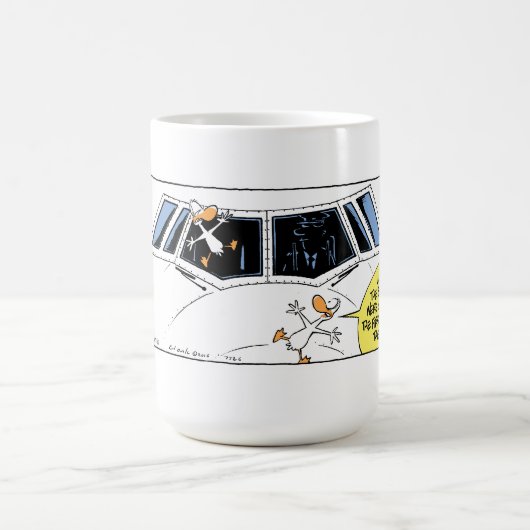 泥地は中間空気衝突を引込めます コーヒーマグカップ (中央)