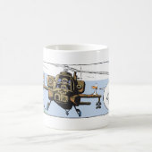 泥地は素早く身をかがめま軍隊をもう一度悩まします コーヒーマグカップ (中央)