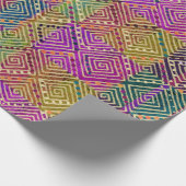 泥地インスパイア |アンカラスタイルビューティフル ラッピングペーパー (角)