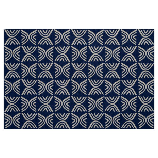 泥地スタイル080215 - Indigo 001744 ファブリック (ファットクウォーター)