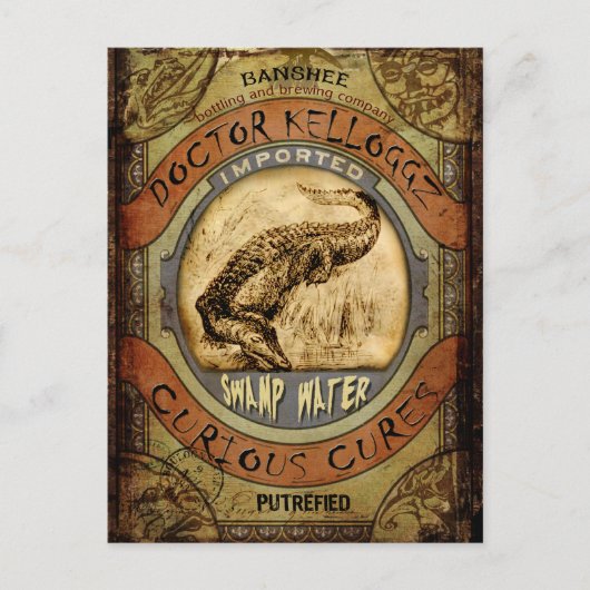 泥地水 ポストカード (正面)