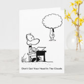 泥地"検査時間"の幸運カード カード (黄色い花)