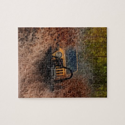 泥地Jeeping ジグソーパズル (横)