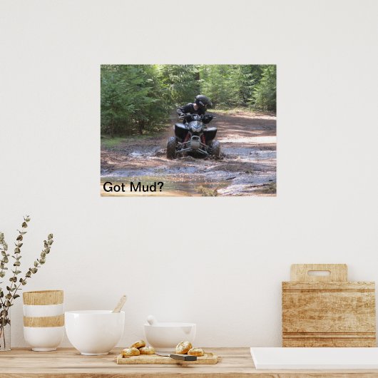 「泥得だって？」 ポスター (キッチン)