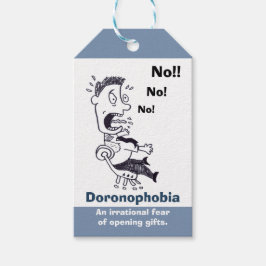 泥恐怖症プレゼントのプレゼントのラベル ギフトタグ