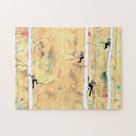 泥棒と巣ロシアの人形 – パズル