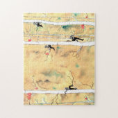 泥棒と巣ロシアの人形 – パズル (縦)