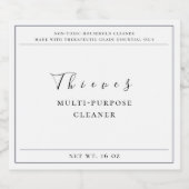 泥棒のラベル リキュールボトルラベル (シングルラベル)