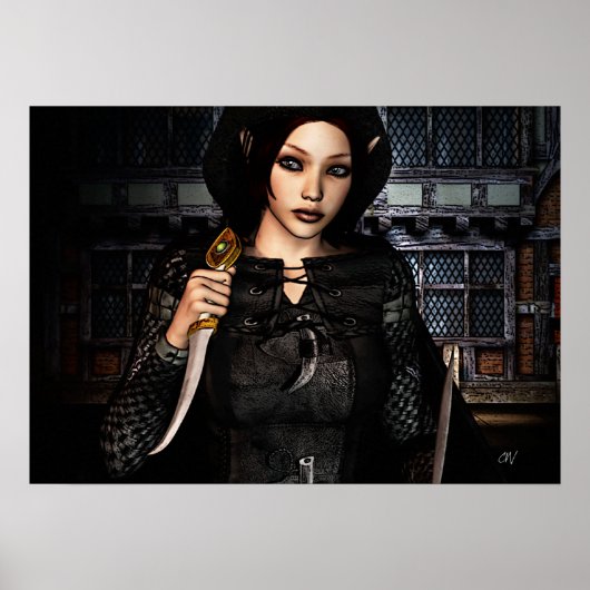 「泥棒の夜逃げ」 ポスター (正面)