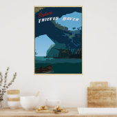 泥棒の海が泥棒の避難所を探索 ポスター (キッチン)