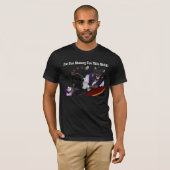 泥棒の王子"あまりにもshmexy"ダークシャツ tシャツ (正面フル)