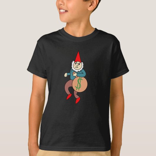泥棒ノーム キッズTシャツ Tシャツ (正面)