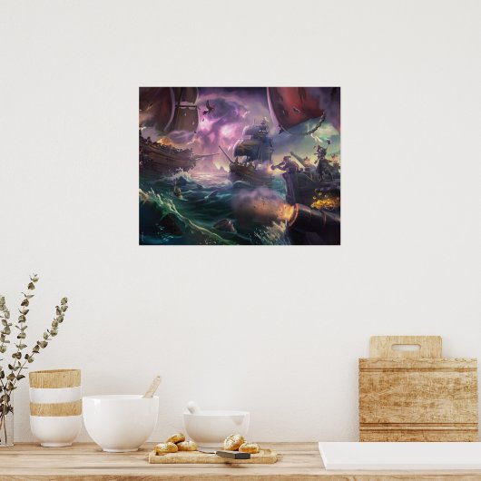 泥棒海戦 ポスター (キッチン)