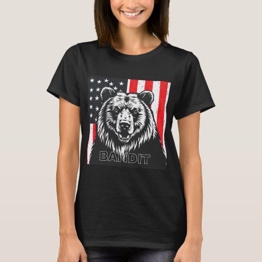 泥棒熊 Tシャツ (正面)
