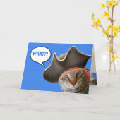 泥棒猫 カード (黄色い花)