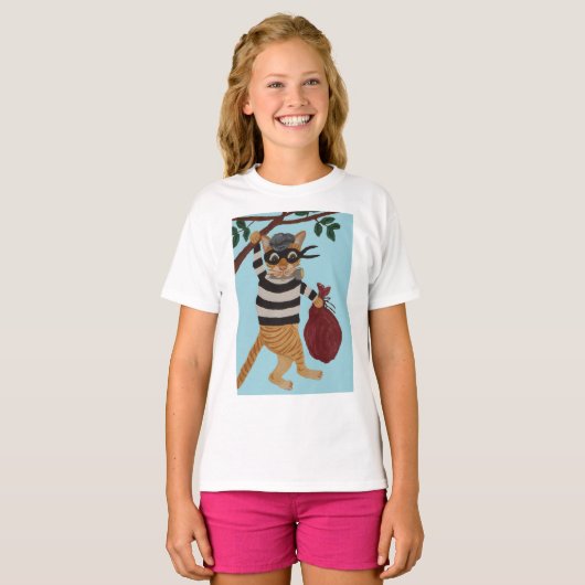 泥棒猫 Tシャツ (正面フル)