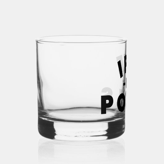泥棒硝子おもしろいを食う ウイスキーグラス (右)