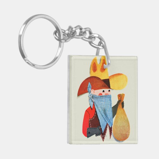 泥棒警官 キーホルダー (正面左)