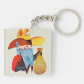 泥棒警官 キーホルダー (裏面)