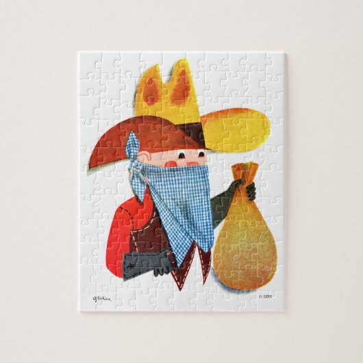 泥棒警官 ジグソーパズル (縦)