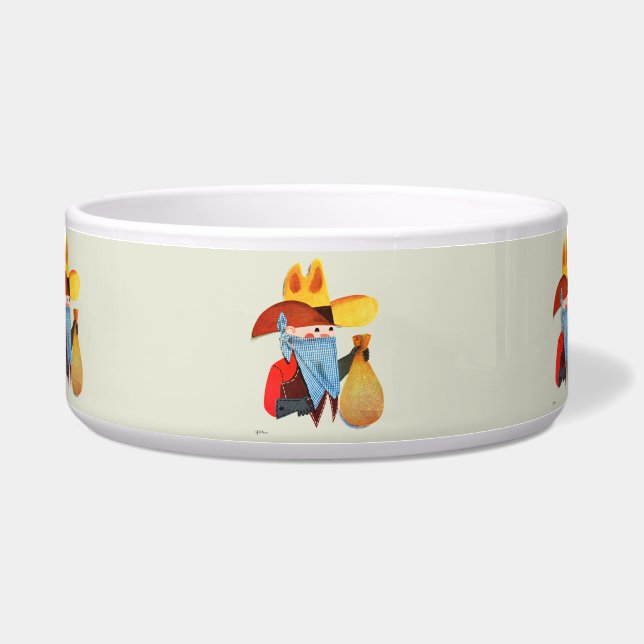 泥棒警官 ボウル (正面)