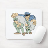 泥棒警官 マウスパッド (マウス)