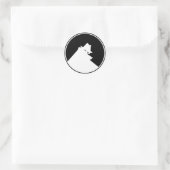 泥棒陰性 ラウンドシール (バッグ)