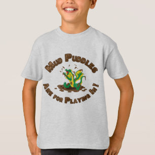 泥水溜は遊ぶことのためです! Tシャツ