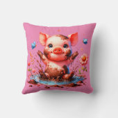 泥水溜め豚 クッション (裏面)