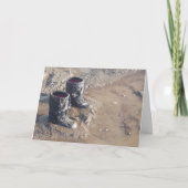 泥水靴 カード (正面)