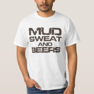 泥汗およびビール Tシャツ