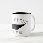 泥池グランジ ツートーンマグカップ (正面右)