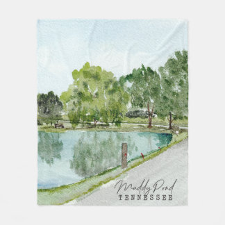 泥池フリースブランケット- KN フリースブランケット