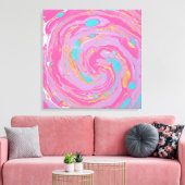 泥流の渦 キャンバスプリント (インサイチュ (リビング))