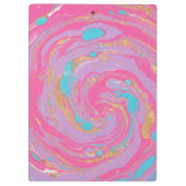 泥流の渦 クリップボード (裏面)