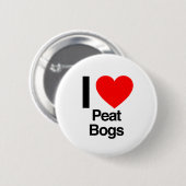 泥炭が好きだ 缶バッジ (正面&裏面)