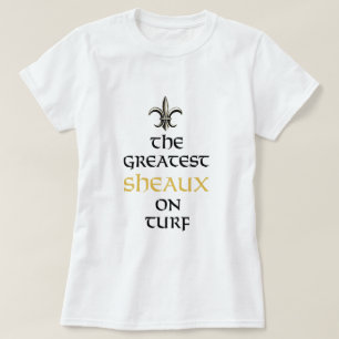 泥炭のニュー・オーリンズの聖者2009年の最も素晴らしいSHEAUX Tシャツ