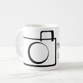 泥炭水化物 コーヒーマグカップ (正面左)