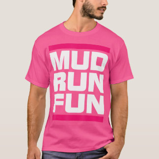泥走おもしろいマダー走トレイル Tシャツ