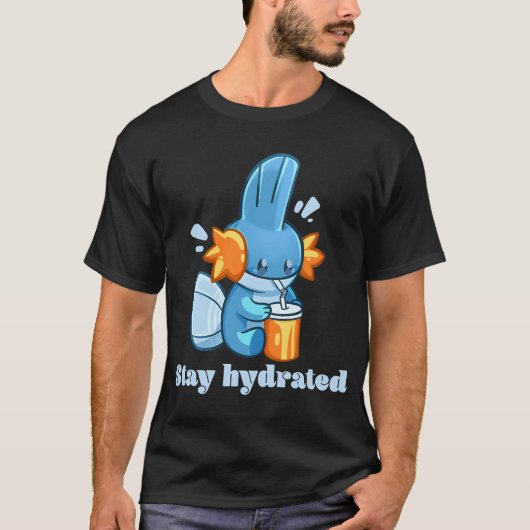 泥遊びの水分補給に! Tシャツ (正面)