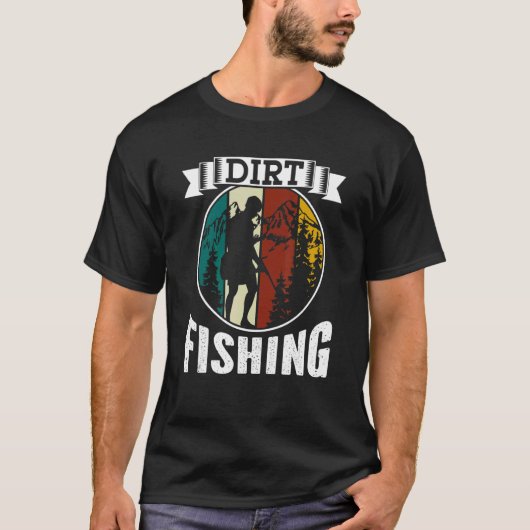 泥遊び 釣り 趣味 デテクター メタルディテクター Tシャツ (正面)