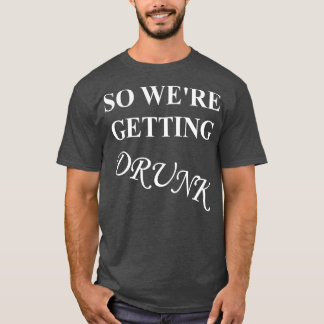 泥酔する独身最後の夜・結婚式 Tシャツ