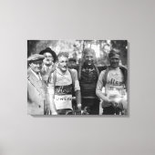 泥顔ツアードフランス1928後ステージ10 キャンバスプリント (正面)