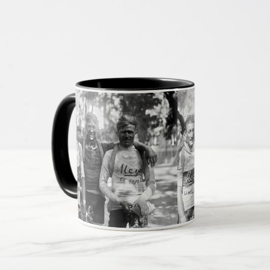 泥顔ツアードフランス1928後ステージ10 マグカップ (正面左)