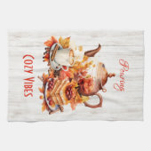 注ぎコージービーズ – 秋 キッチンタオル (横)