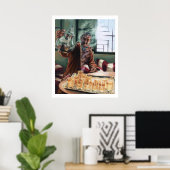 注ぎ出し – 限定プリント ポスター (ホームオフィス)